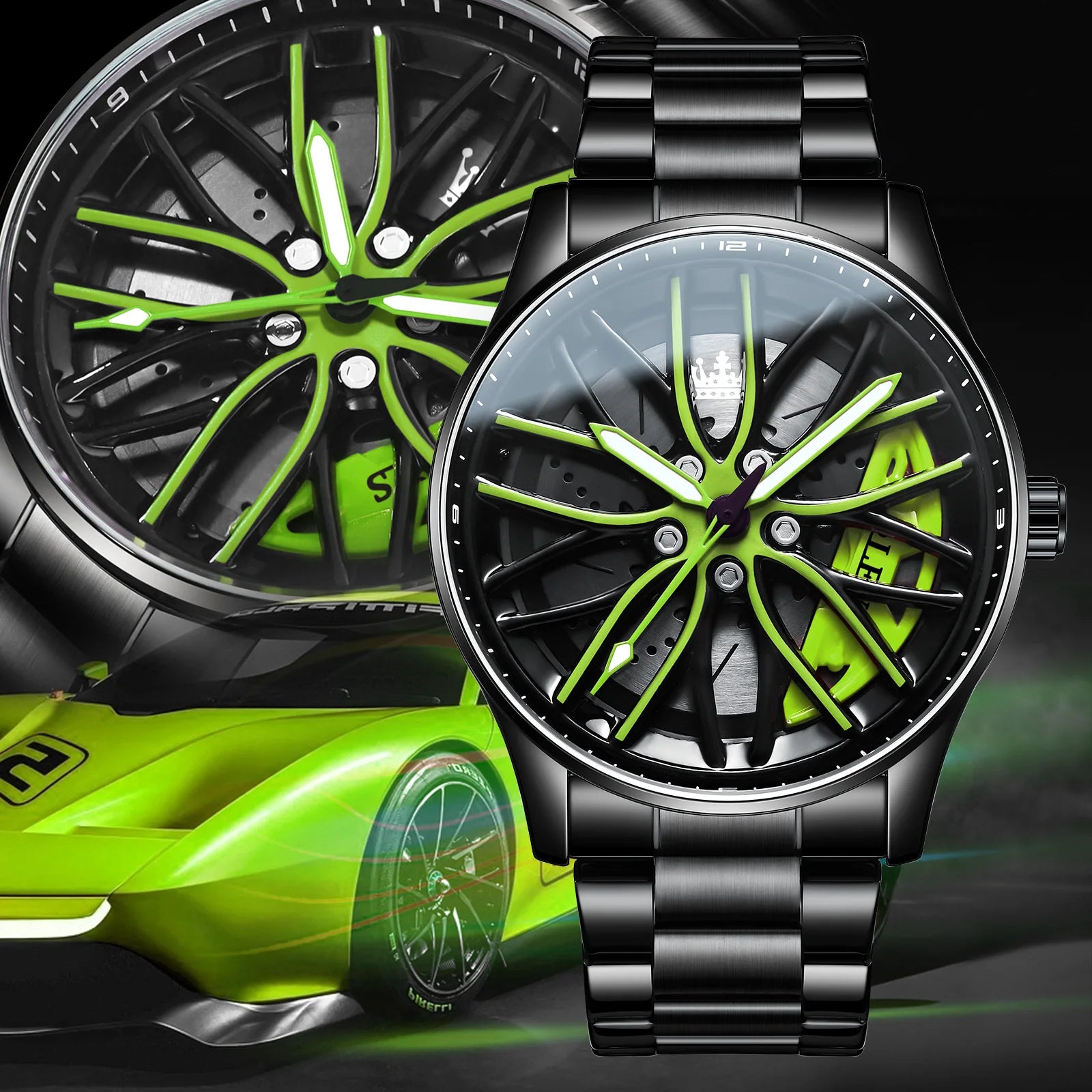 OLEVS Wheel Men's Luxury